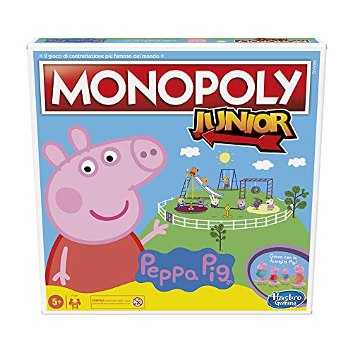 Hasbro Monopoly Junior: Peppa Pig Edition, jogo de ...