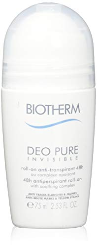 Biotherm Pure Invisible Desodorante Roll-On 48H, Mulher, ...