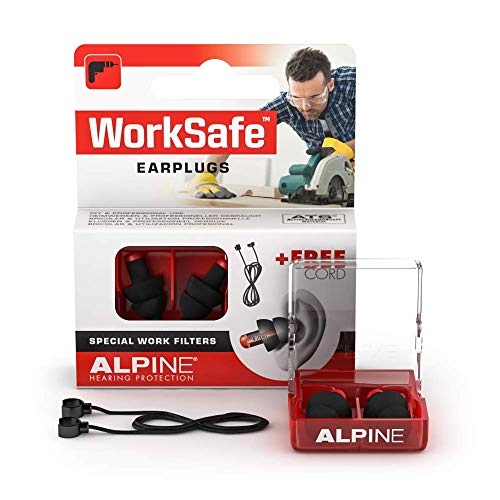 Tampões para os ouvidos Alpine WorkSafe - Proteção para ...