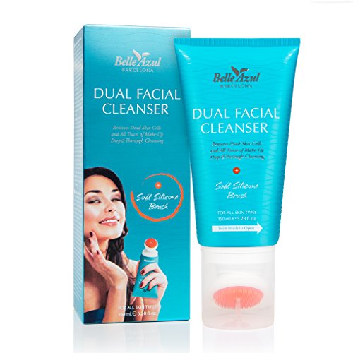 Belle Azul Dual Facial Cleanser - Gel de Limpeza Facial ...