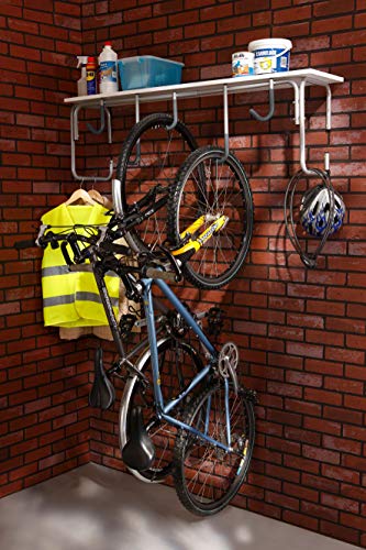 Mottez, suporte de parede para 5 bicicletas