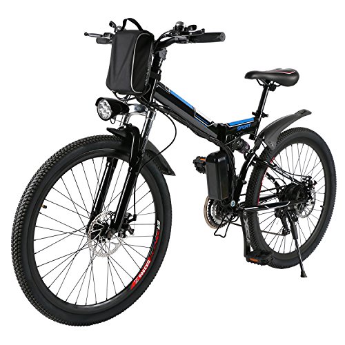 Bicicleta de montanha elétrica dobrável AMDirect ...