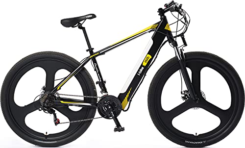 I-Bike, Mountain Mud Unissex Adulto, Preto Branco Amarelo, ...