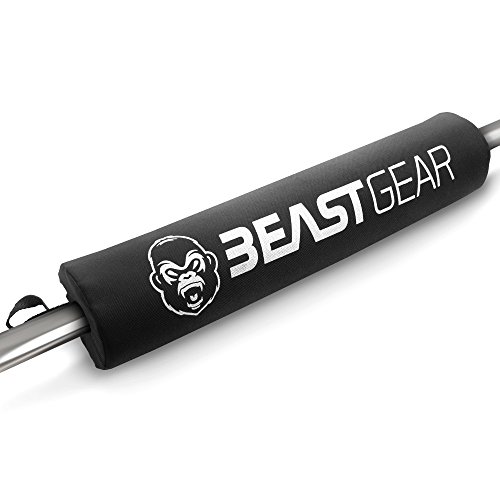 Almofada de agachamento Beast Gear - Almofada de halteres e pesos -...