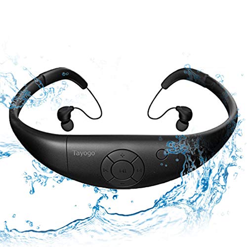 Tayogo Underwater MP3 Player Fones de ouvido de natação Fones de ouvido ...