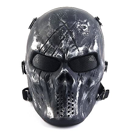 Máscara de caveira Ecloud Shop para proteção facial ...