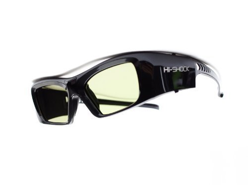 HiShock RF Pro 'Black Diamond' |  Óculos 3D ativos para...