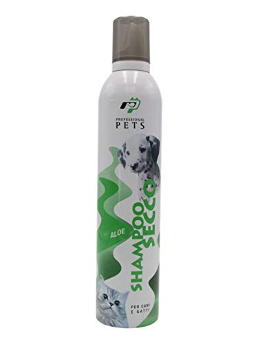 Shampoo Seco Profissional para Animais de Estimação Ml. 400 Aloe