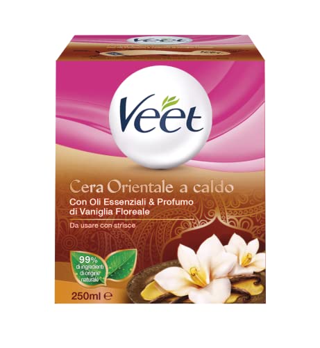 Veet Oriental Cera Depilatória Quente, 250 ml de Cera ...
