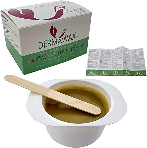 Dermawax 300 gramas Pote de Cera Depilatória Quente -...