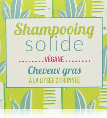 Lamazuna Solid Shampoo para cabelos oleosos - 55g