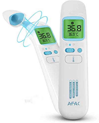 Termômetro de febre infravermelho AFAC, termômetro digital ...