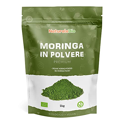 Pó de Moringa Oleifera Orgânico - Qualidade Premium -...