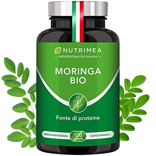 Moringa Orgânica |  Moringa Oleifera 120 Cápsulas 400mg...