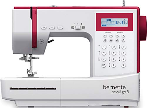 Bernette Sew & GO8 - Máquina de costura computadorizada ...