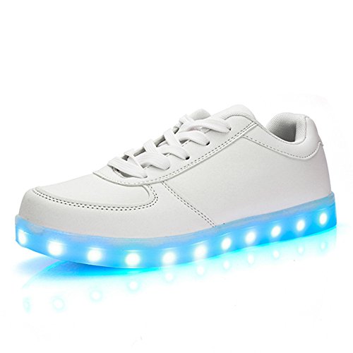 Sapatos luminosos LED DoGeek Tênis Tênis Homens com ...