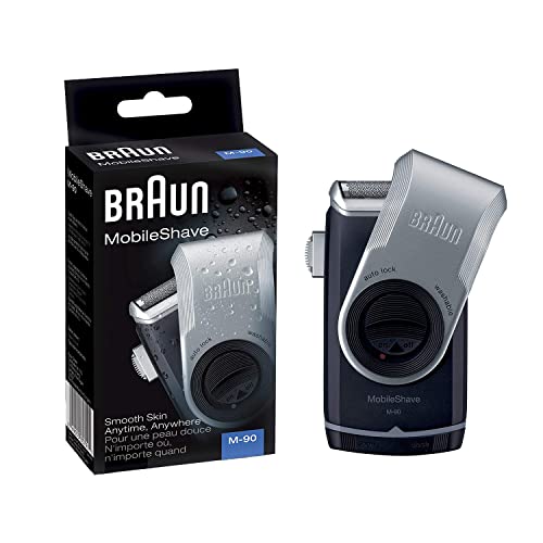 Braun MobileShave PocketGo, barbeador elétrico de barba, ...