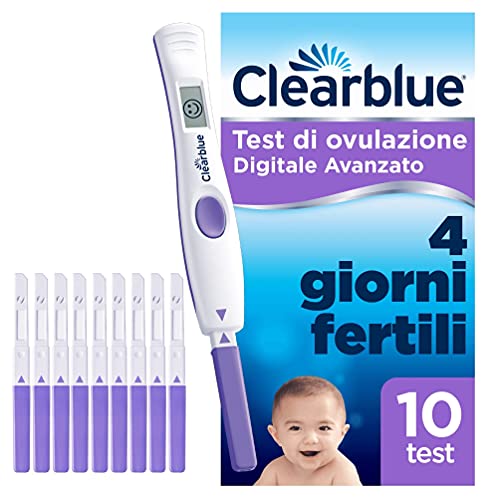 Teste de ovulação avançado Clearblue Digital, aumento ...