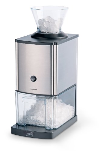 Trebs Triturador de gelo em aço inoxidável ideal para bebidas, ...