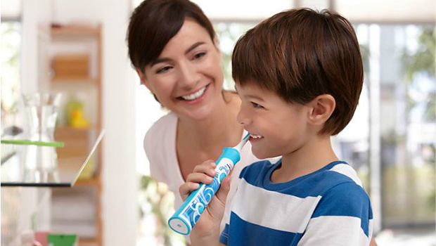 melhor escova de dentes elétrica para crianças